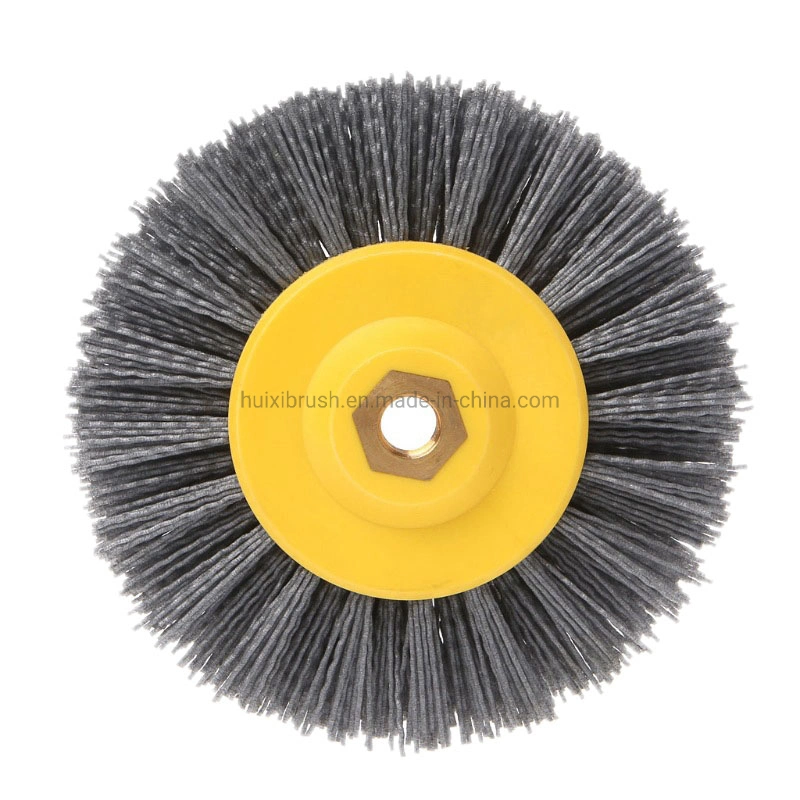 Polishing Deburring Abrasive Nylon Brush Wheel