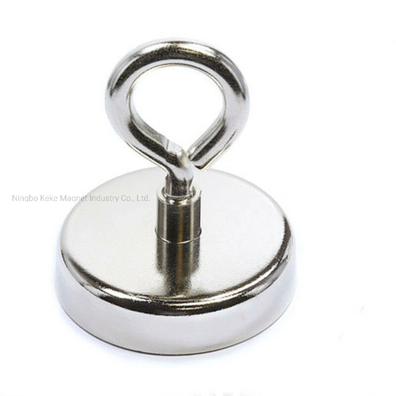 Powerful Permanent Steel Monopole Pot Neodymium Decorative Strong Magnetic Hook Pot Magnets