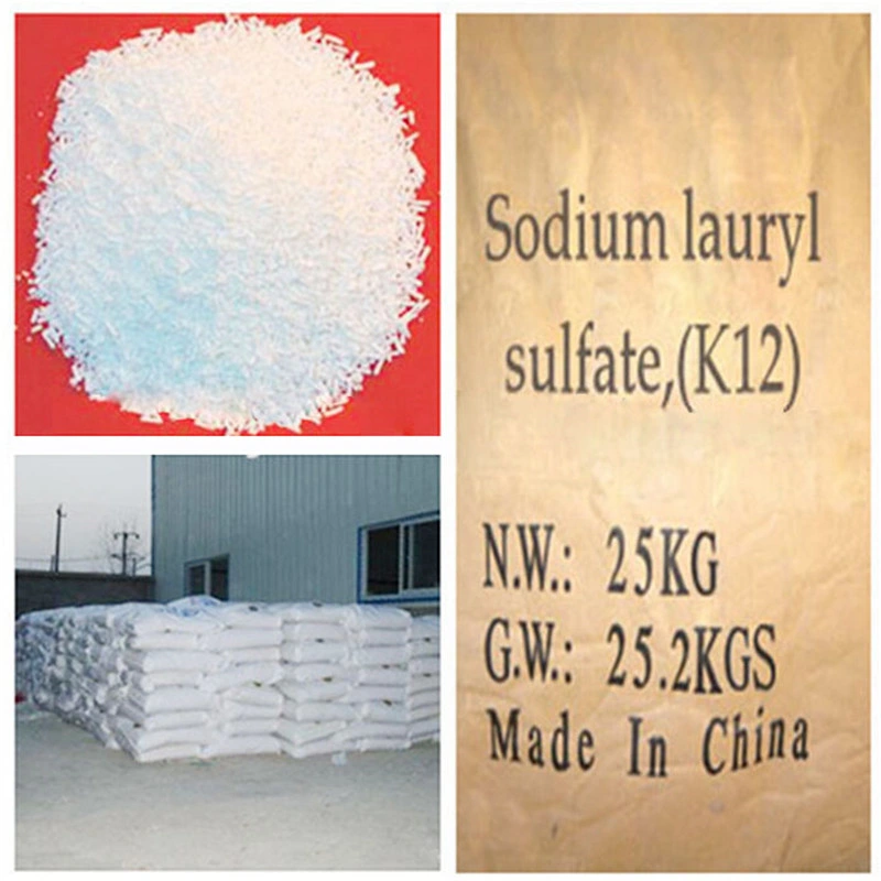 Sodium Lauryl Sulfate (SLS 90% Needle) CAS 151-21-3 Sodium Dodecyl Sulfate SDS