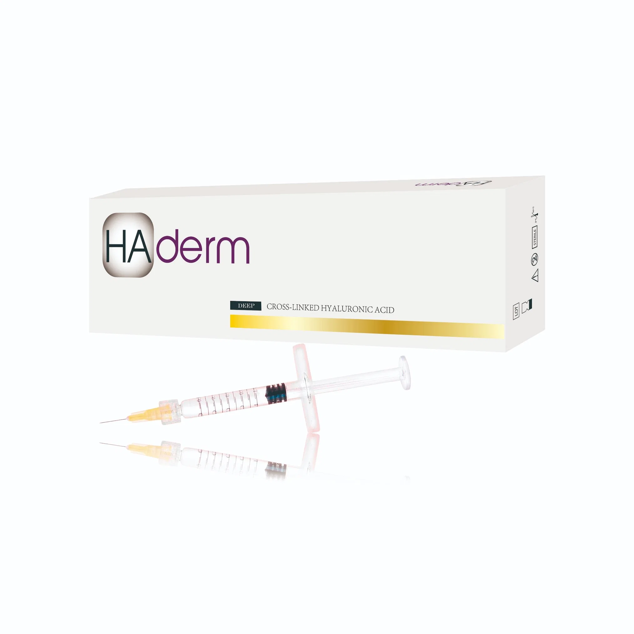 CE Approved Hyaluronic Acid Ha Derm Filler Hyaluronic Acid Dermal Filler