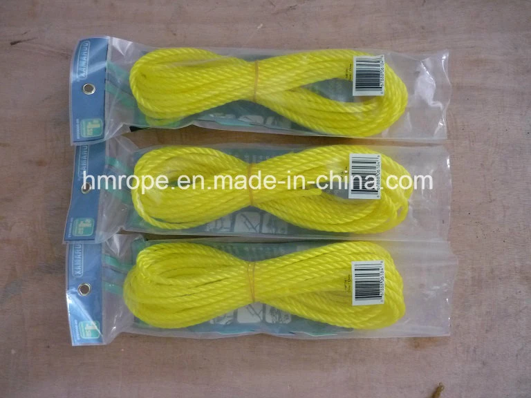 PE PVC plástico de la línea de ropa de la cuerda de la Línea de lavado de ropa/ cuerda de acero inoxidable o PP Core Tendedero