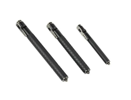 60cm Length Plastic Stick Anti Riot Defense Security Rubber Police Baton