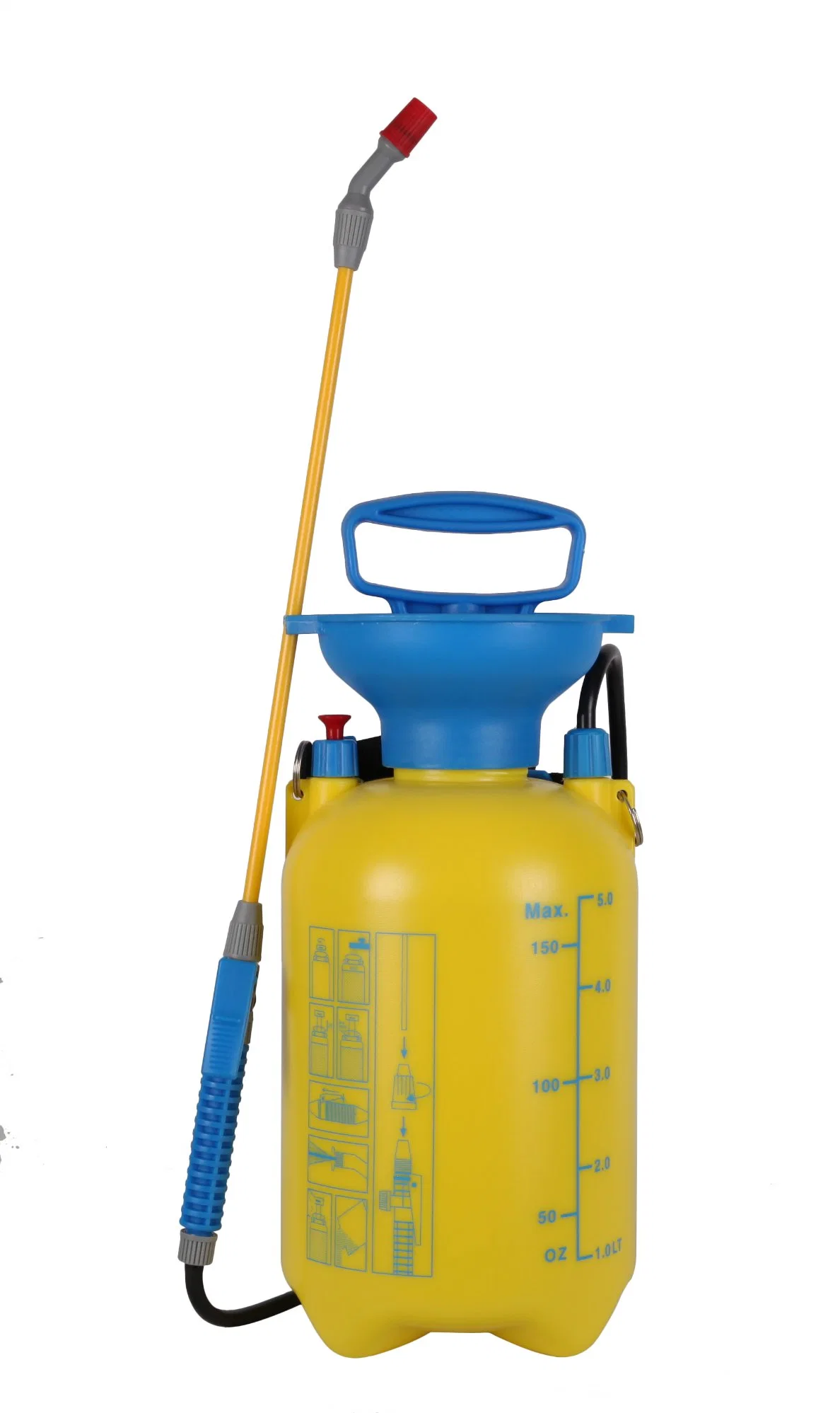 5L Garden Plastic High-Pressure Green Hand Should Manual Sprayer