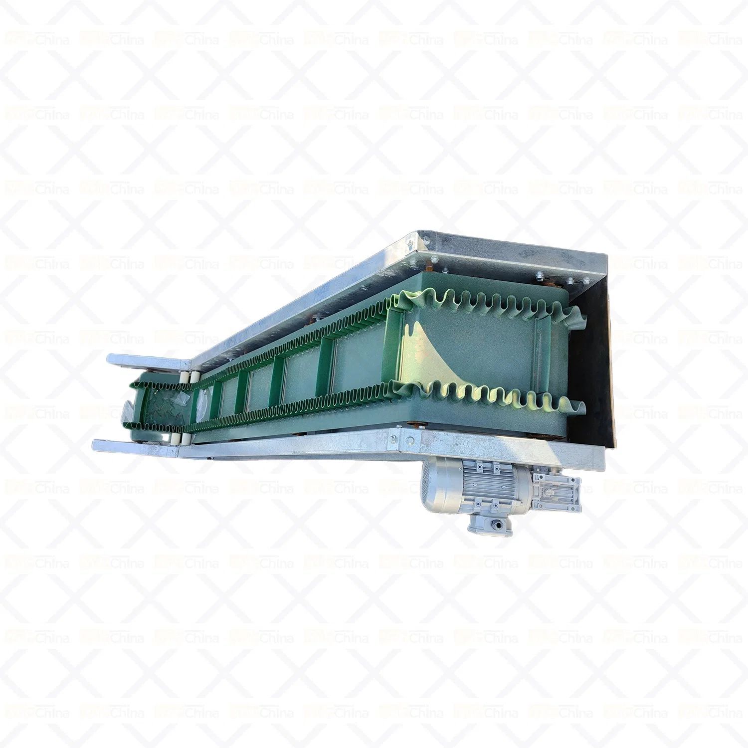 Automatic Incline Elevator Lifting Belt Conveyor System