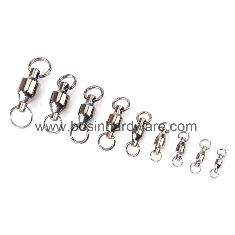 10mm Stainless Steel Fish Key Ring for Tackle Connector