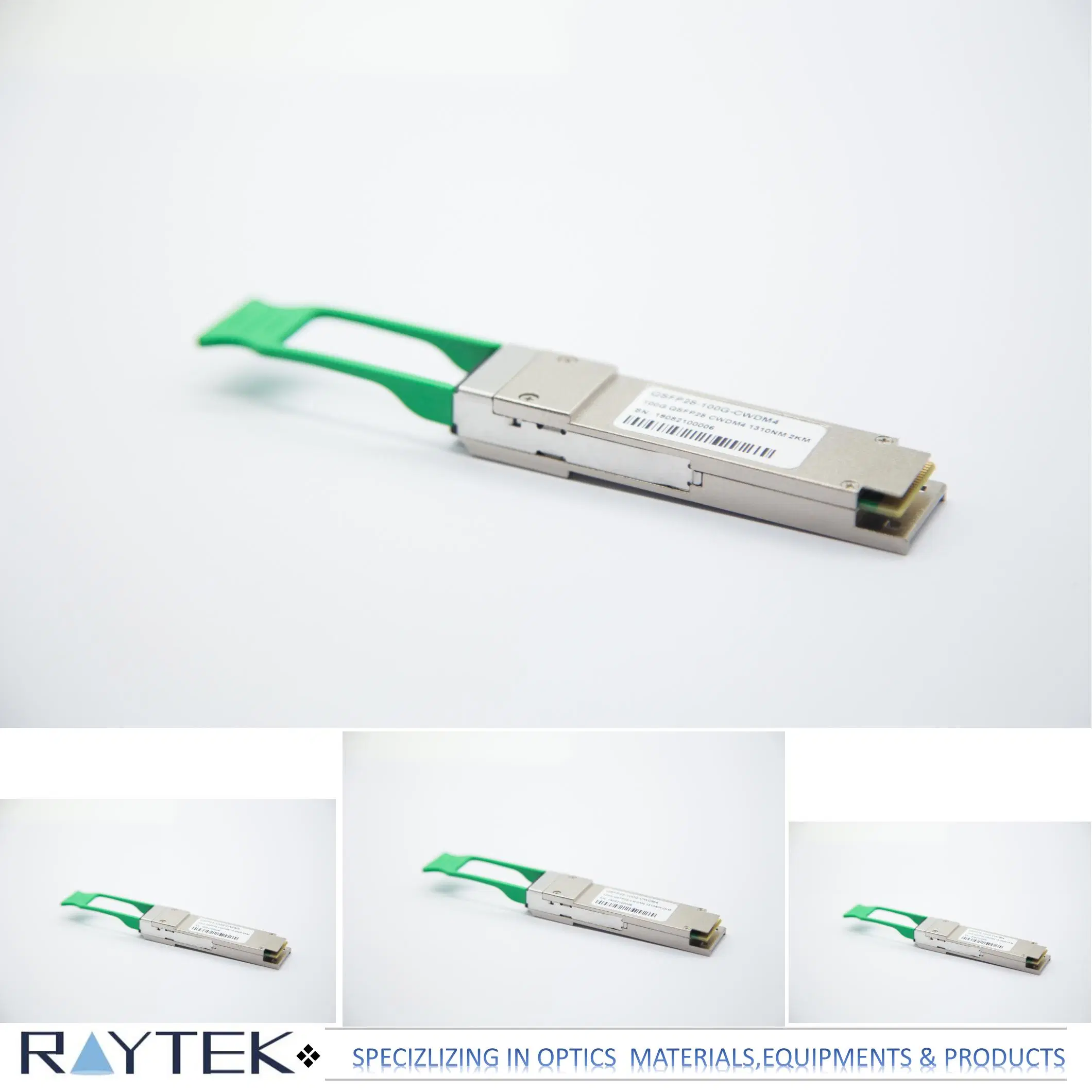 Qsfp28 CWDM4 transceptor óptico de 2km/transceptores de fibra óptica