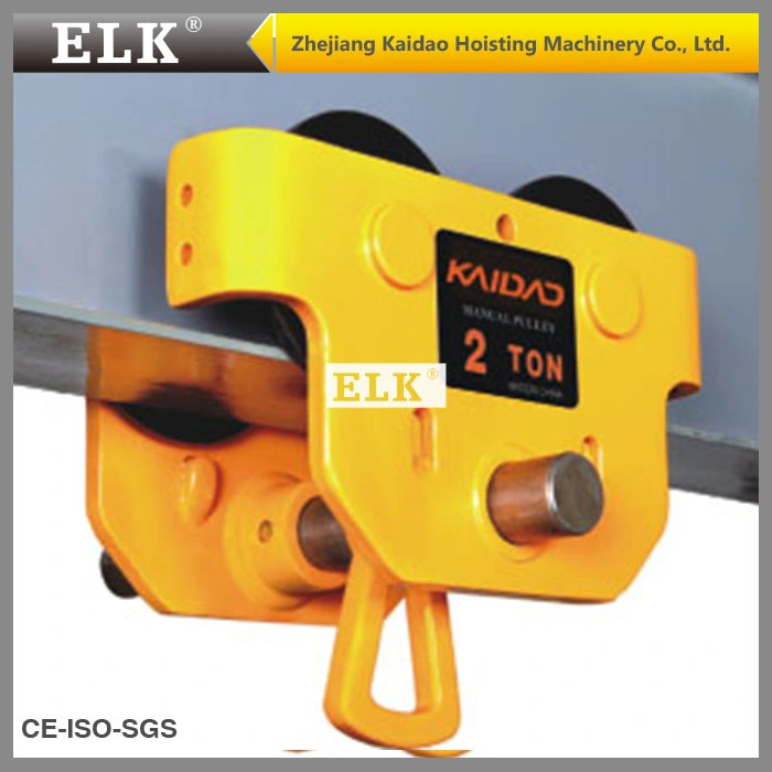 Elk 1.5t Manual Trolley of Hoist and Crane