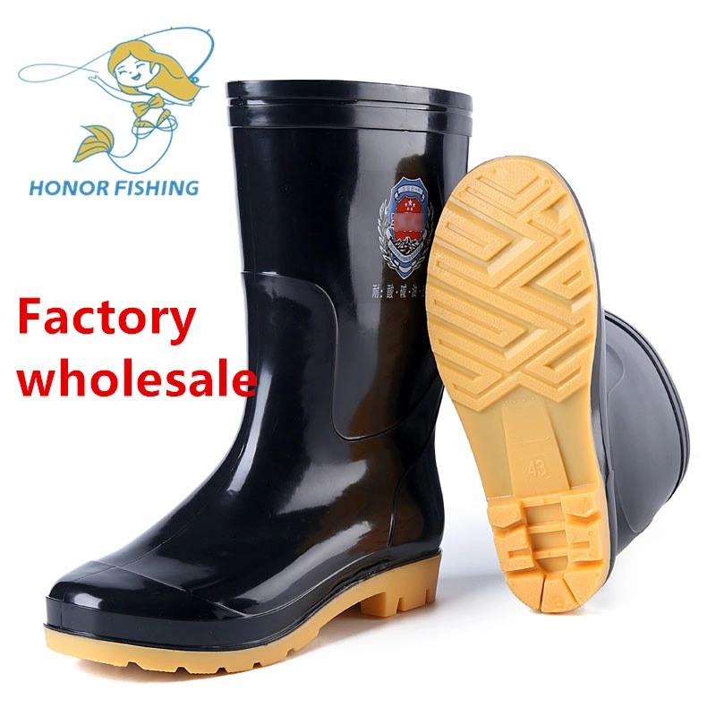 Bottes de pluie en caoutchouc PVC EVA à talon haut en gros