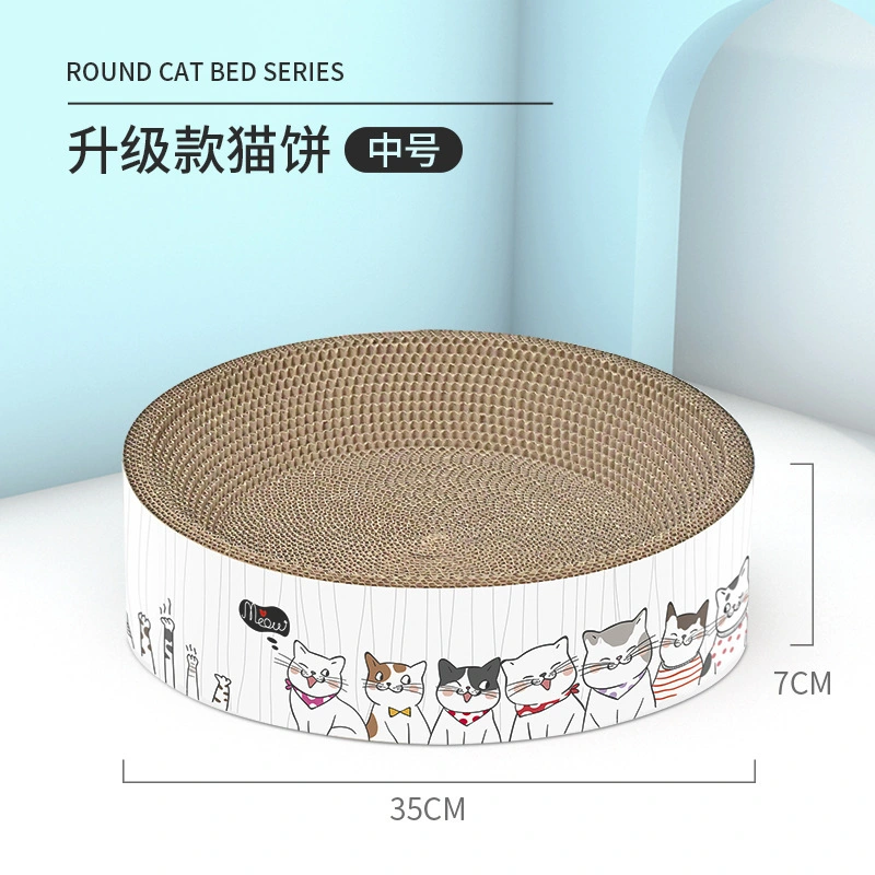 Vintage Round Nest Scratching Post Wholesale/Supplier Round Scratching Post Bowl Shaped Cat Nest Cat Claw Board Pet Supplies Cat Toys