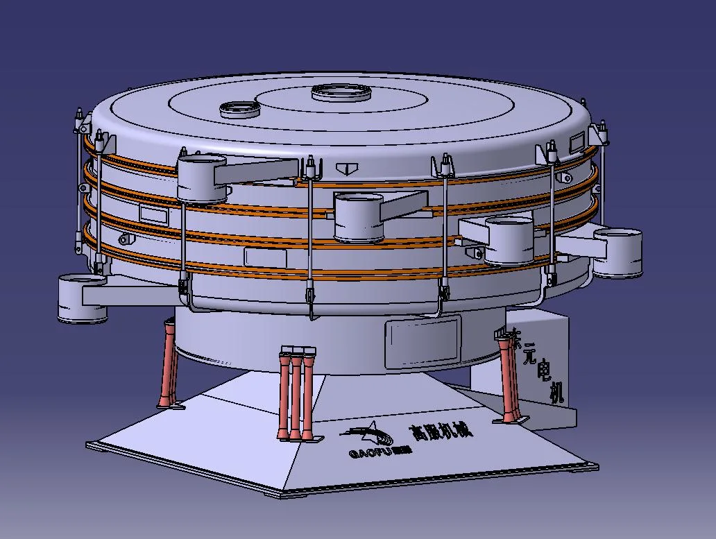 Industrial High Efficiency Sieve Xxnx Round Sifter Tumbler Vibrating Screen Equipment Price