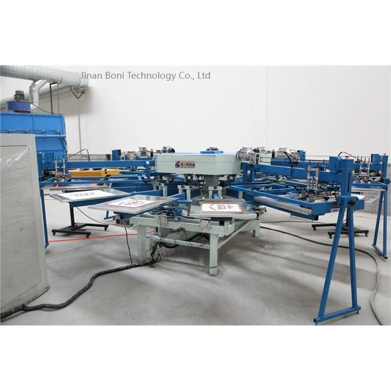 Screen Printing Machine Press 1 Color 1 Station Silk Screen Printing Machine Adjustable Double Spring Devices