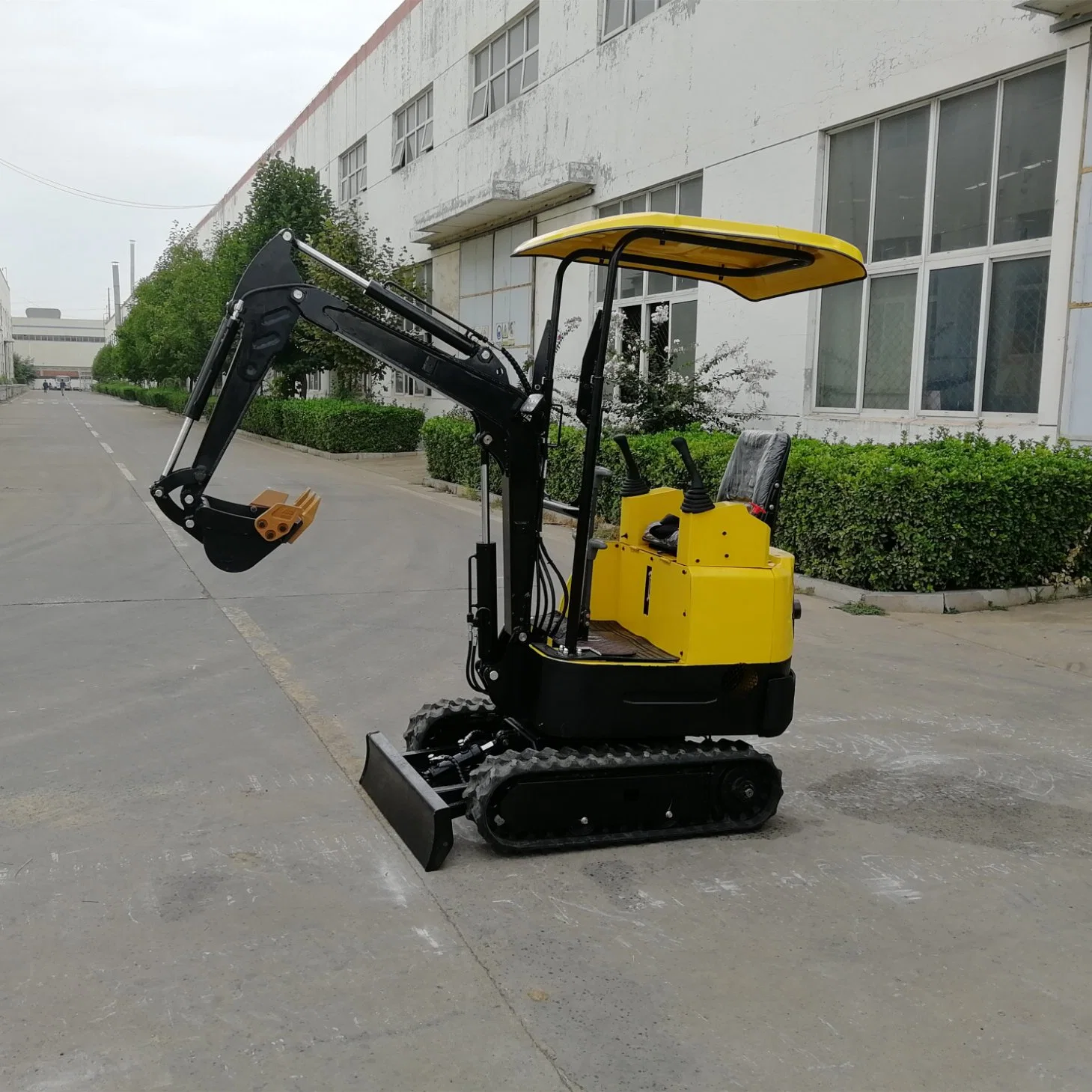 Kv-10 1 Ton Hydraulic Micro Digger for Sale Mini Diggers for Sale Electric Post Hole Digger China Mini Digger