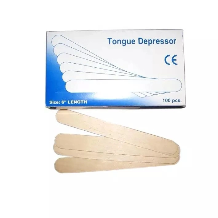 Individually Wrapped Wooden Tongue Depressor