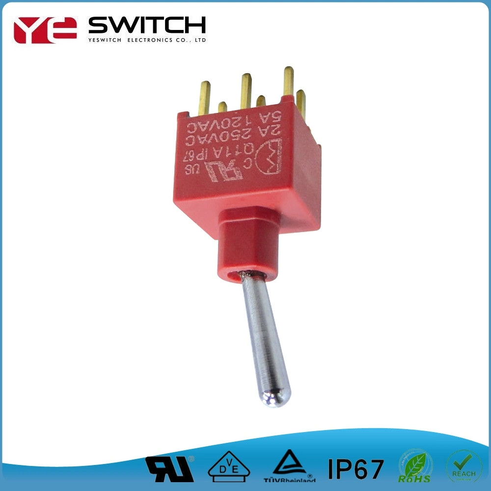 IP67 Sealed Sub-Miniature Toggle Switch