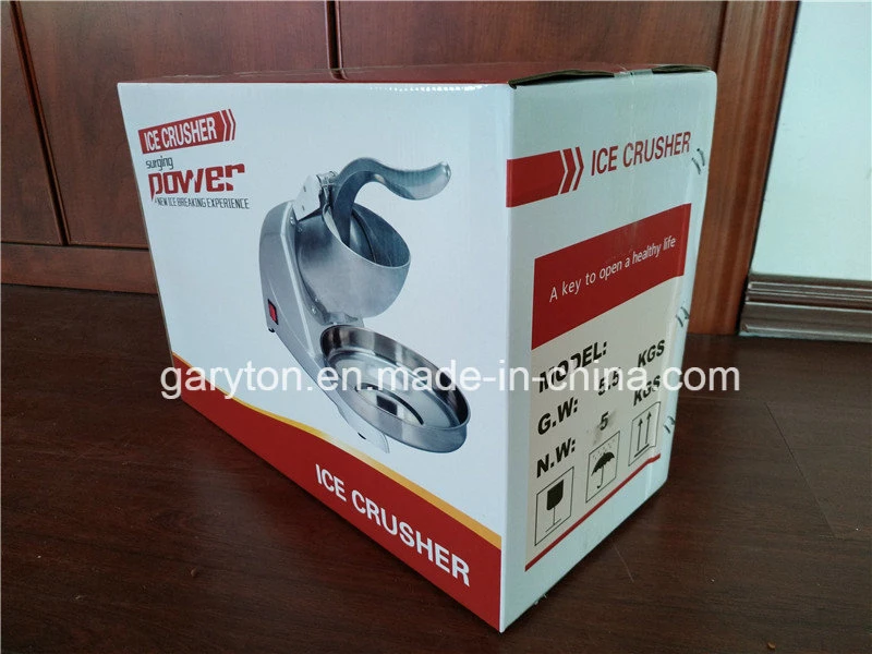 Grt-108A Crushing Ice Machine 300W Top Quality Snow Ice Shaver Electric Ice Crusher