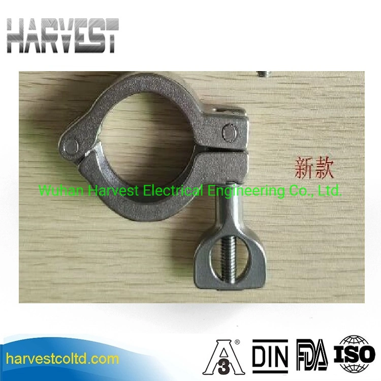 SS304 Vacuum Kf Clamp Kf10/Kf16/Kf25/Kf40/Kf50 Hinge Clamps Type 2 One Point Clamp Vacuum Component