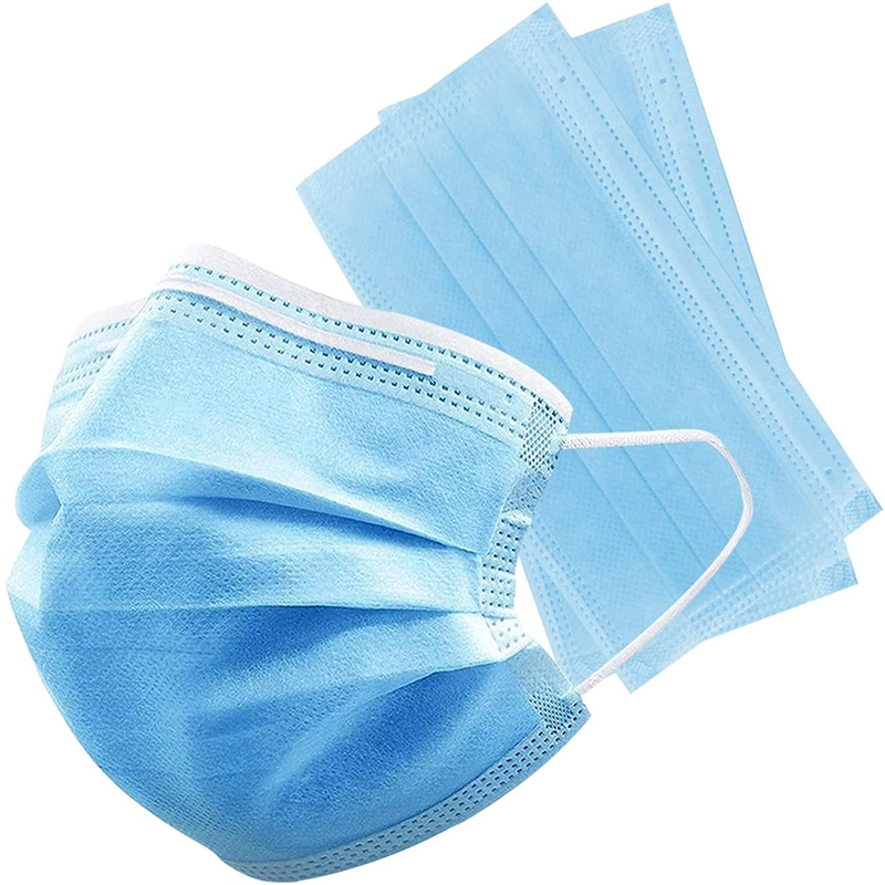 Bfe 99% Nonwoven 3 Ply Disposable Face Mask Medical Surgical Mask Level 3