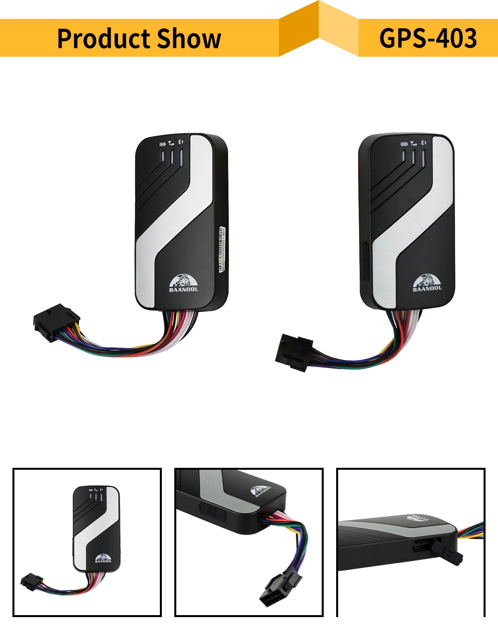 4G Car GPS Tracker Tk403 Cut off Power GPS Tracking Device 403A Acc Detection Vibration Sos Door Open Alarms