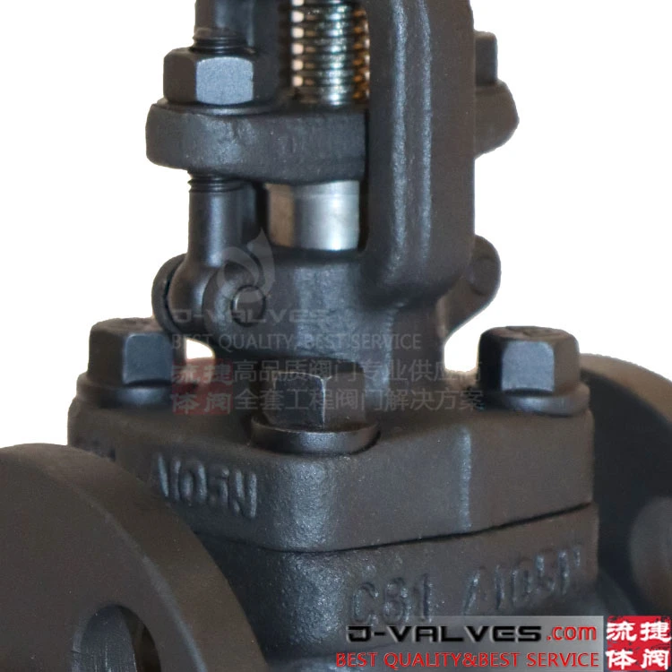 API602 Original Factory ANSI A105 Forged Steel Flanged Globe Valve