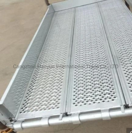 Hot Sale Factory Price Good Quality Scaffolding Plank Plate Scaffolding Pre Galvanized Catwalk Used Hook Catwalk Scaffolding Stair