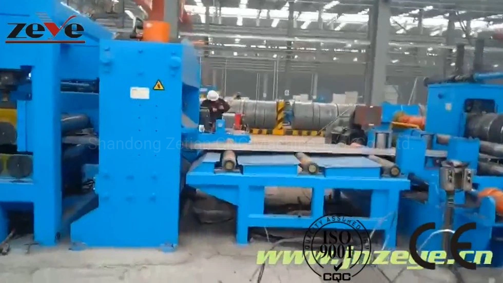 Automatic Electroplating Straightening Slitting Machinery for Cr Hr Metal Steel Coil