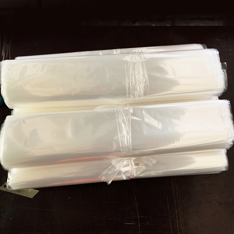 Clear Color Customized Size Shrinkable Wrapping POF Plastic Bag for Cosmetic Box