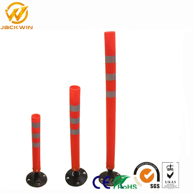 Traffic Delineator Post, Plastic Bollard, Spring Post