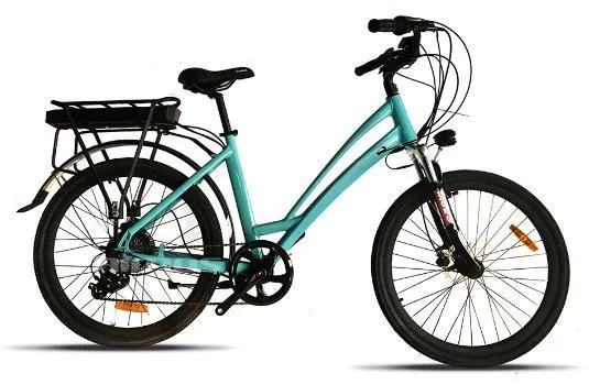 ′-pulgadas Hombre 26 S bicicleta de nieve con marco eléctrico con horquilla bloqueada