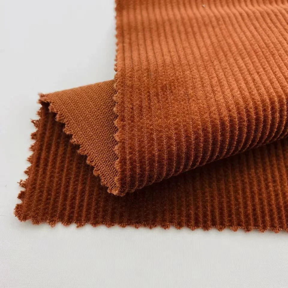 High quality/High cost performance  Solid Dyed Ribbed Upholstery 8W 100% Cotton Corduroy Fabric