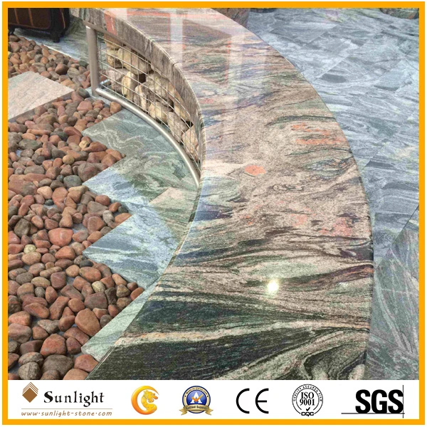 Hot Sale Polished Multicolor Red Granite for Flooring, Wall Tiles