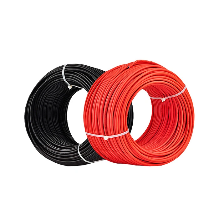 Solar Copper/PV Cables 6mm2 for Solar Photovoltaic-Systems