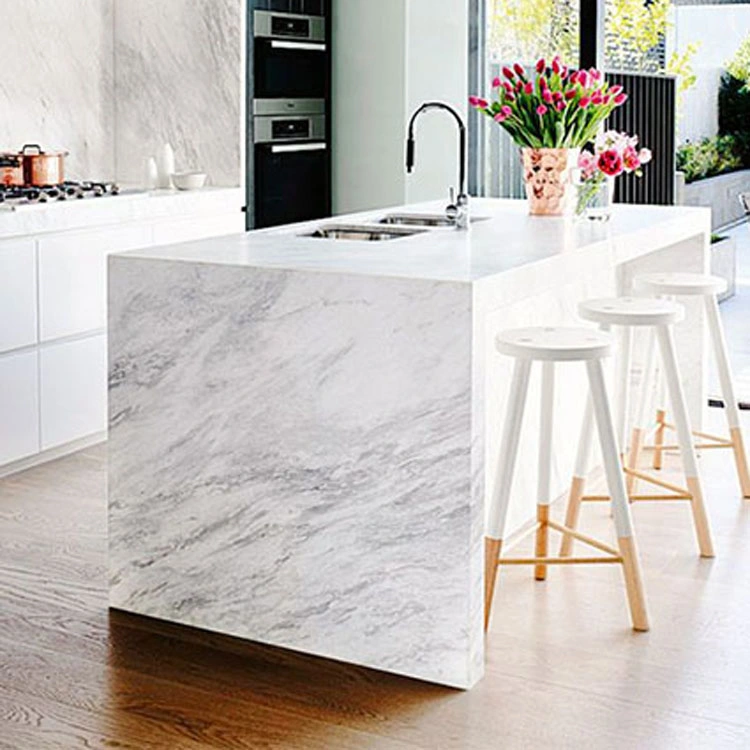 Marbre Slab de gros Table en marbre dessus de cuisine Granite en marbre Comptoir
