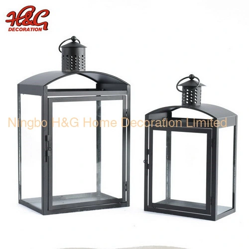 Black Home Candle Lantern Home Lantern Arts Crafts