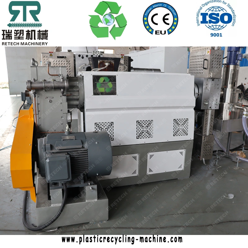 Retech Plastic PE/PP/HDPE/LDPE/LLLDPE/BOPP Film/Bags/magic Bags/Non Nحيك/Fiber/Granulation LinecomConf Pelleetic Machine