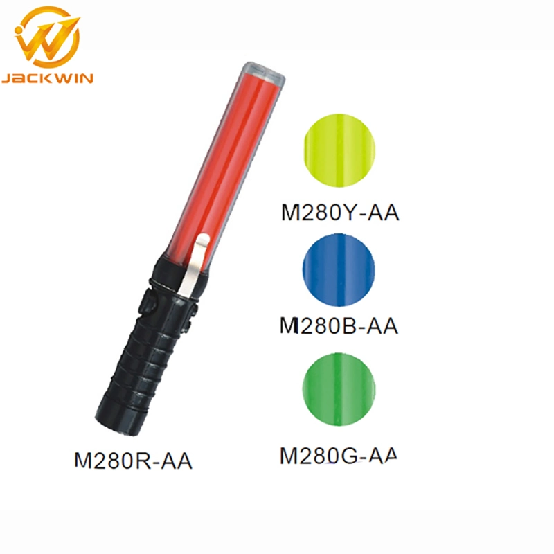 30cm Length LED Marshalling Wands with Harsh and Clip