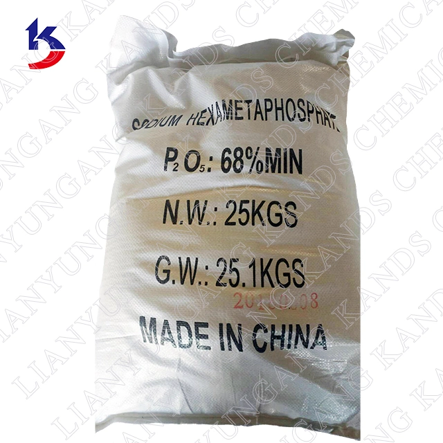 Venda superior Grau Alimentício hexametafosfato de sódio com o Melhor Preço CAS 10124-56-8 SHMP
