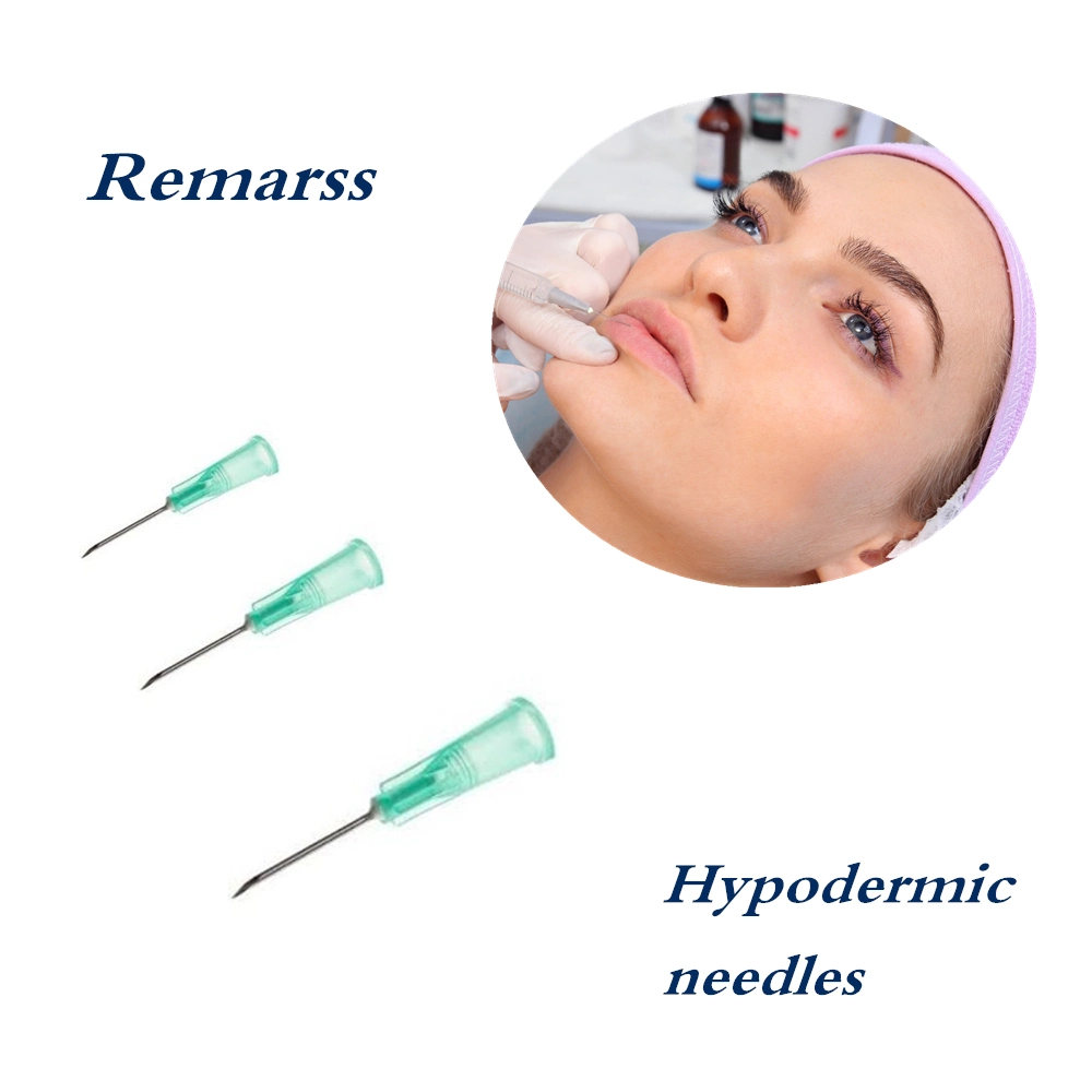 Produits de beauté médicaux jetables aiguilles pointues aiguilles pour Remplisseur cutané Ha injectable