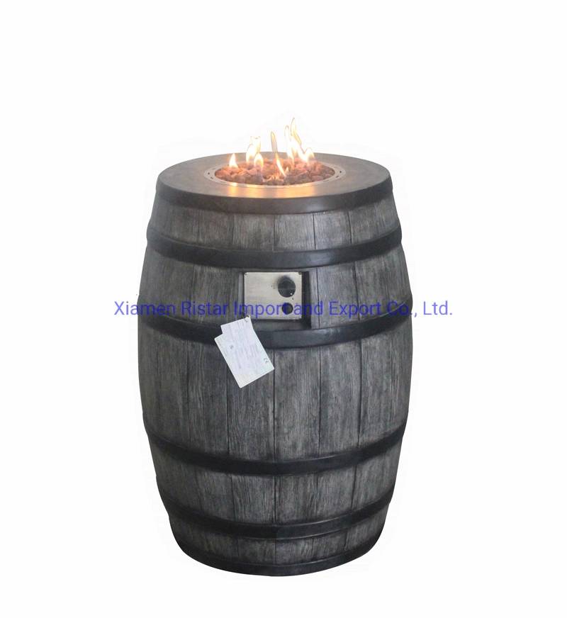 Direktverkauf in der Fabrik auf Lager und versandbereit Qualität Barrel Bar Tisch Feuerstelle