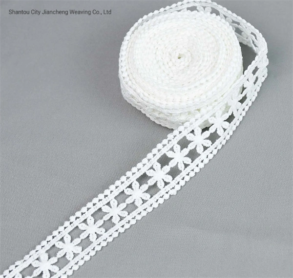 Beautiful Floral Lace Trim Stretch Lace Ribbon Nylon Spandex Elastic Lace