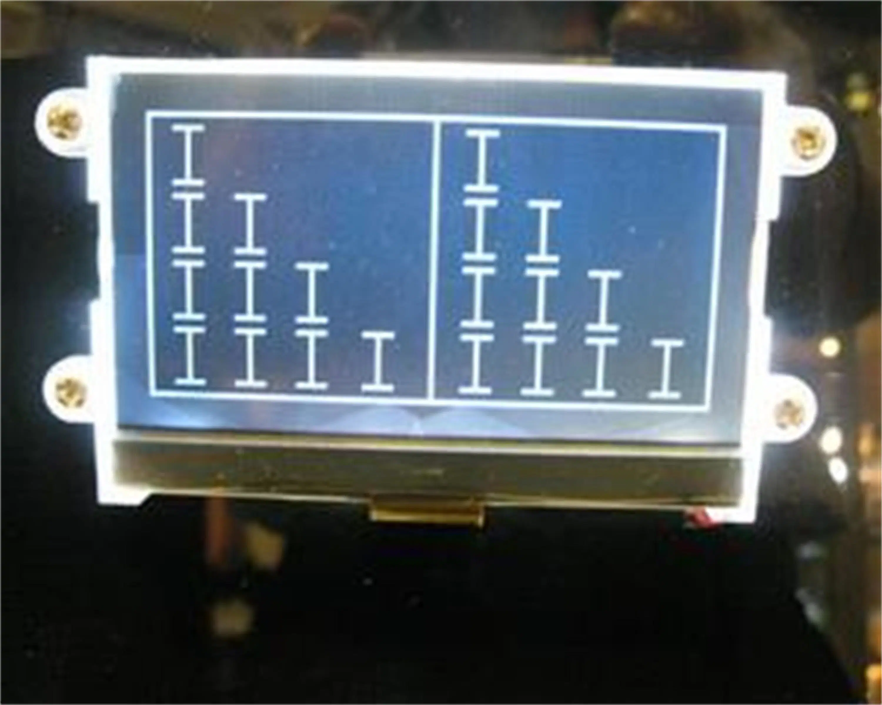 Visor LCD digital mono com grafismo e controlador ST7920