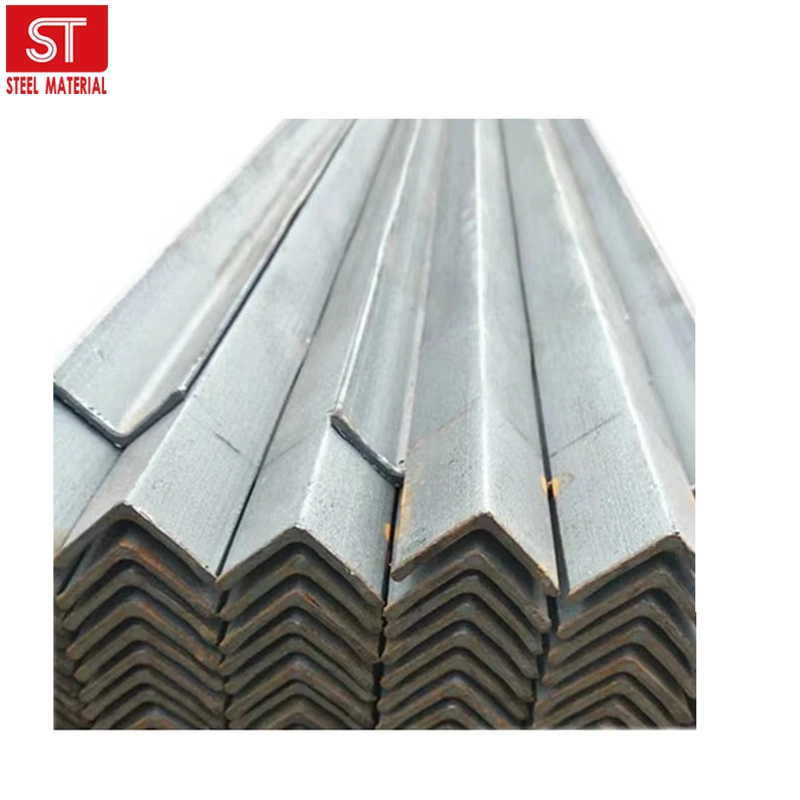 Perfiles de acero ASTM A36 A53 Q235 P345 de ángulo equivalente de carbono hierro galvanizado de acero de acero en forma de L Perfiles de acero