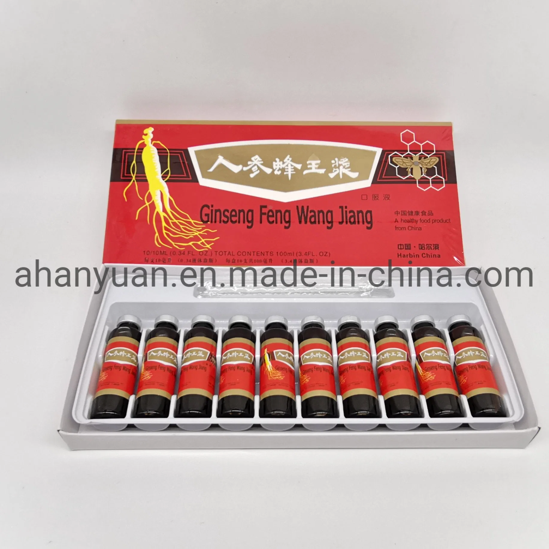 10ml Oral Drink Ginseng Royal Jelly