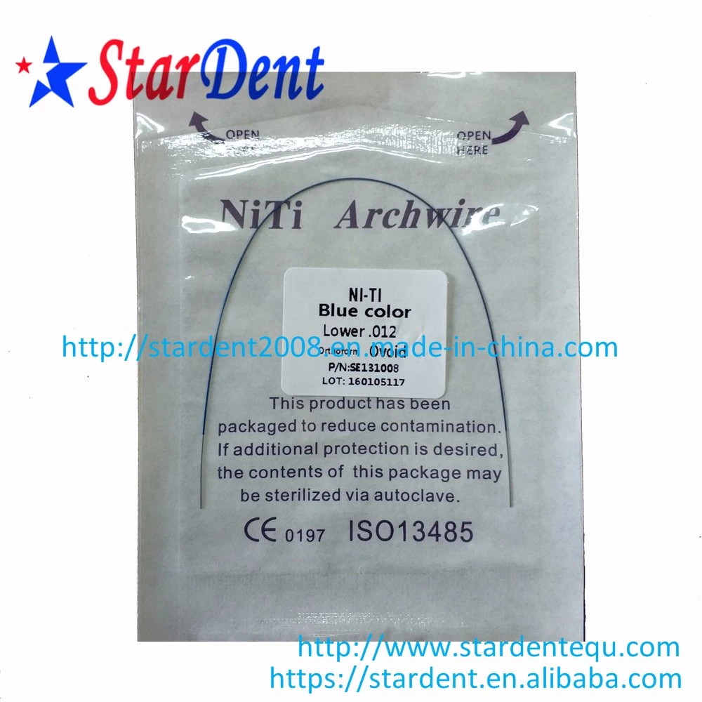 Dental Instruments Orthodontic Niti Color Arch Wire Round