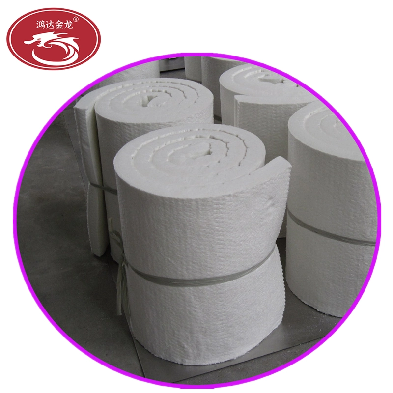 1260 1400 MSDS Ceramic Wool Needle Fiber Fireproof Blanket Insulation Price