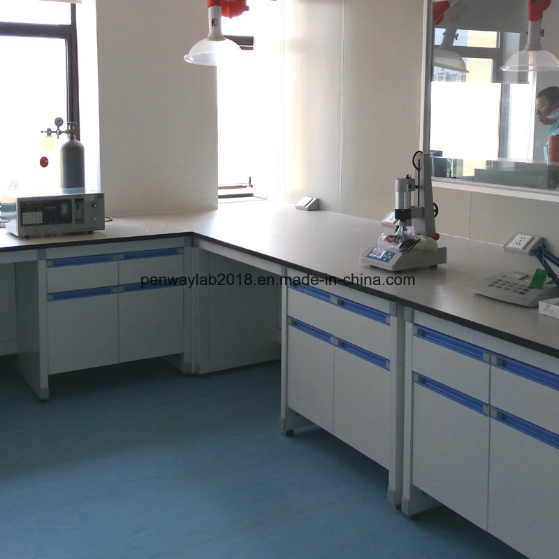 Steel with MDF Cabinet Used School Lab Furniture for Sale