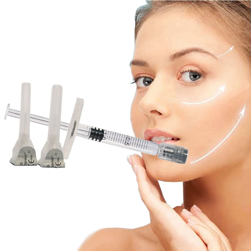 Beauty 2ml Injectable Hyaluronic Acid Dermal Filler Lips Cheeks Injections Deep Gel