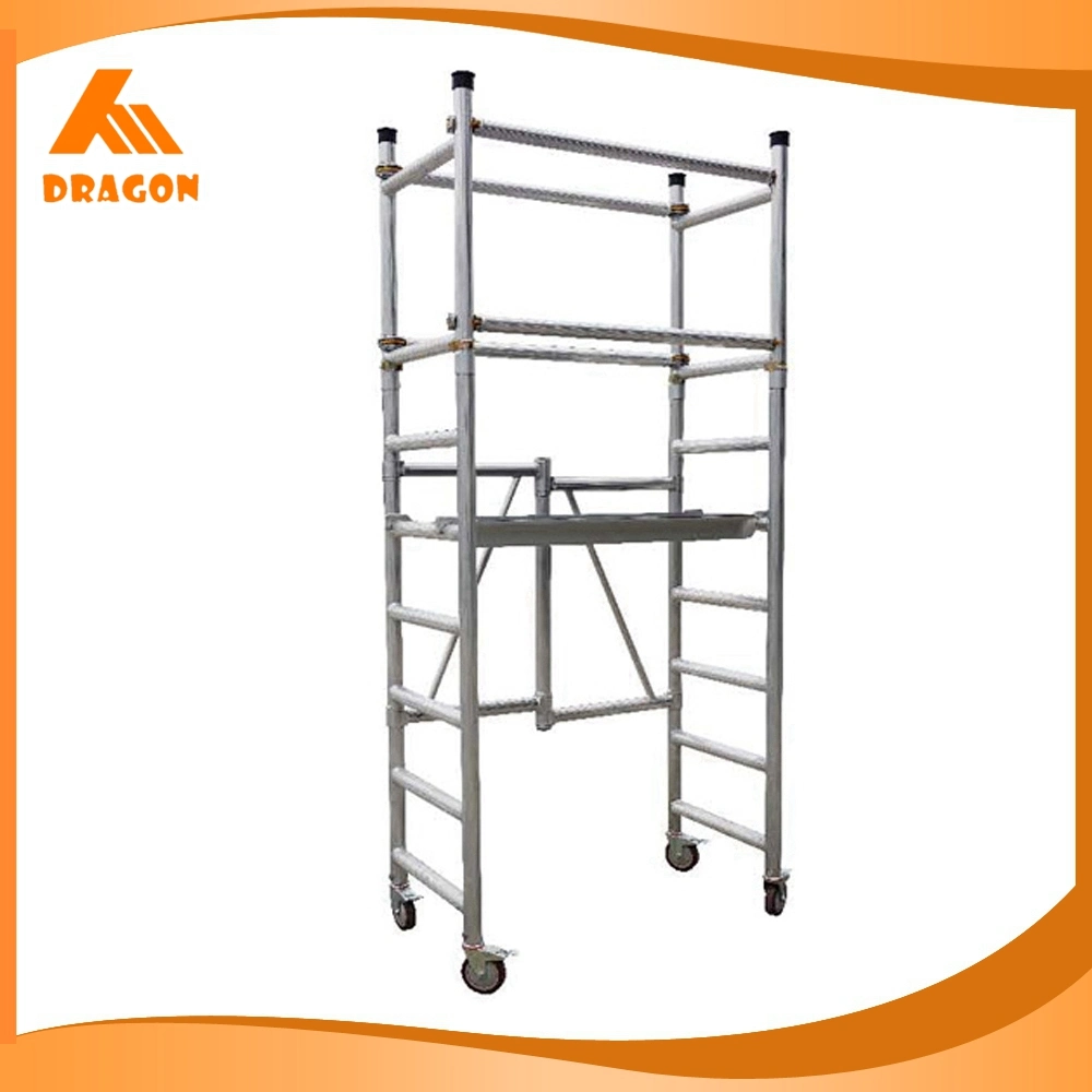 Dragon Factory Price Foldable Folding Aluminum Scaffold Tube, Construction Scaffold