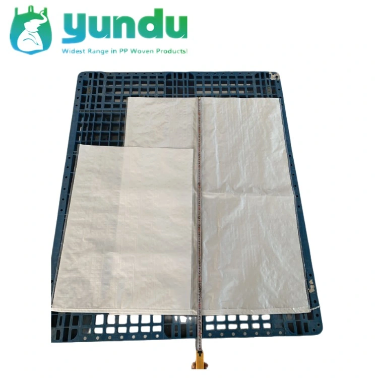 Ready to Ship White PP Woven Bolsa Sack 50 Kg para maíz, Harina, Bean Packaging 60*100cm