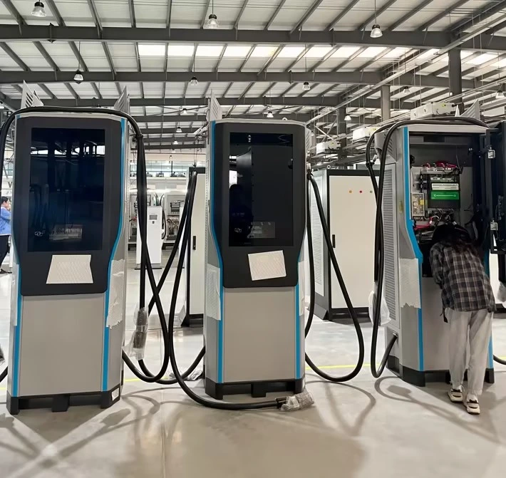 EV Charger Solar Car DC Home or Commercial Use 60kw 240kw DC 3 Phase Electric Technology China Wholesale/Supplier EV Charger Station