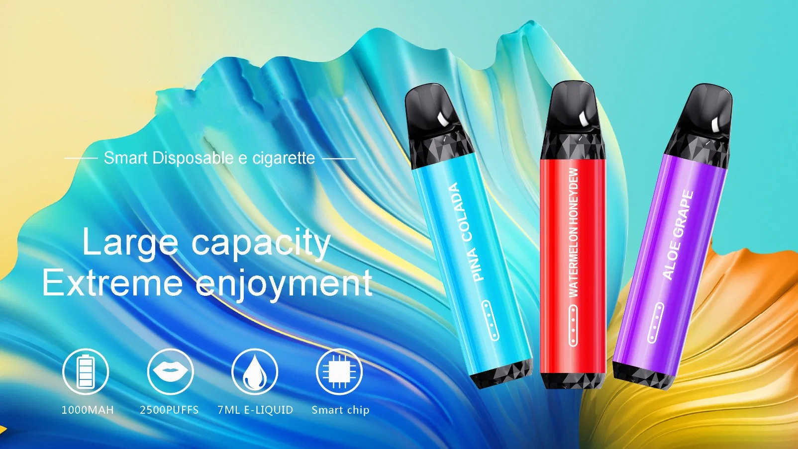 2022 Newest Disposable/Chargeable Vape with Smart Chip 10 Flavors 3000 Puffs Disposable/Chargeable E-Cig